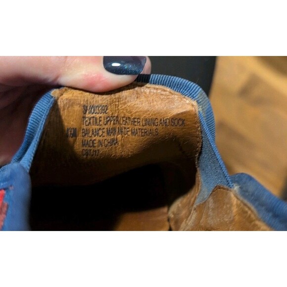 Sofft Shoe Slip On Somers Floral Embroidered Denim Boho Sz 8.5 M Leather Lining - Picture 7 of 8